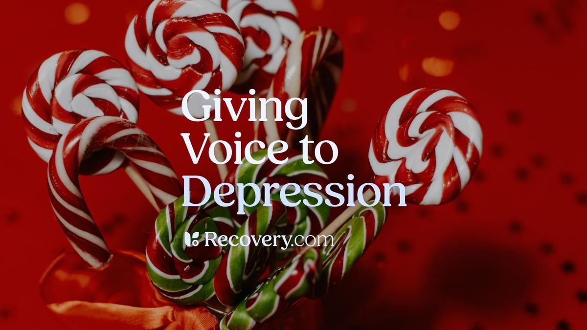 A Giving Voice to Depression podcast episode exploring holiday stress, depression, boundaries, and self-care — with practical strategies to protect mental health during the holidays.