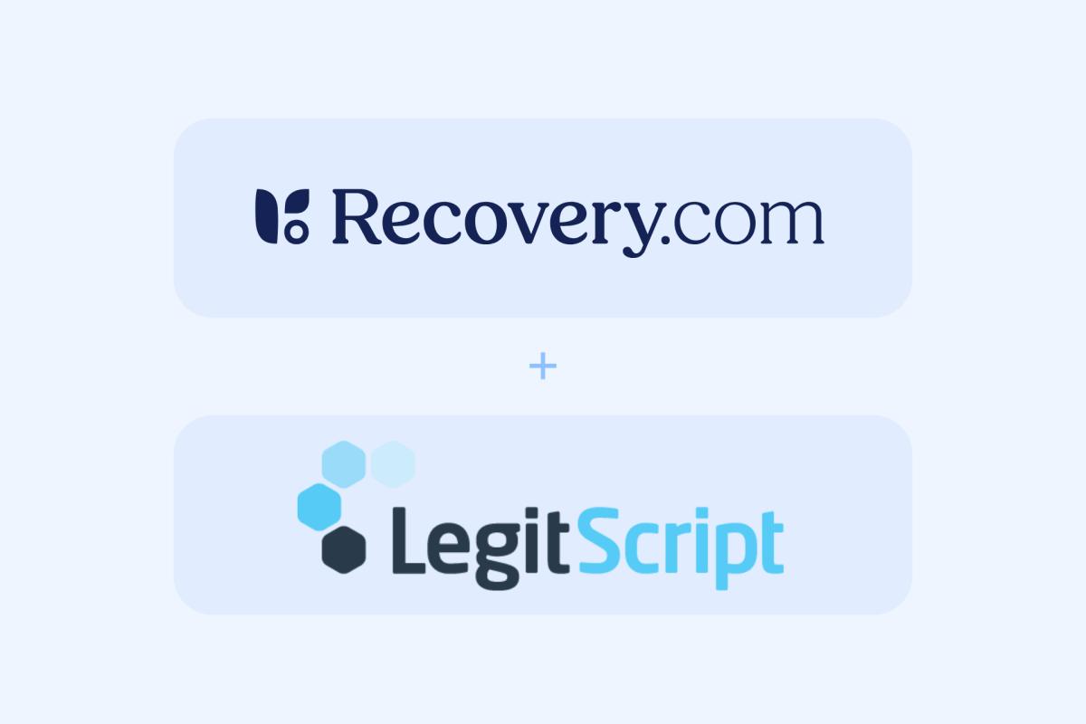 Recovery.com Announces New Advertiser Certification Partnership with LegitScript